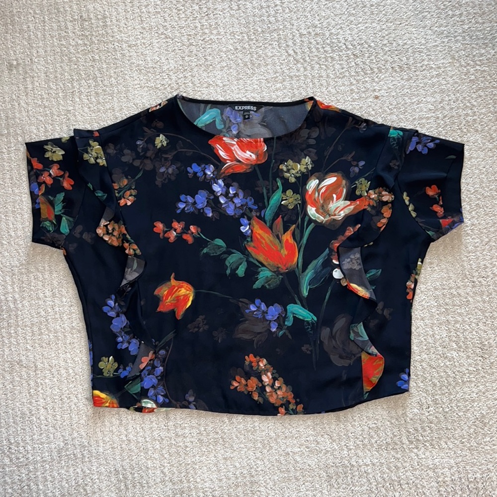 Floral dress shirt